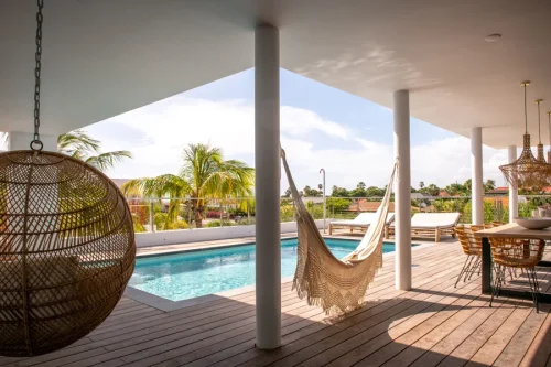 huis huren curacao met zwembad villa reef lxryhome